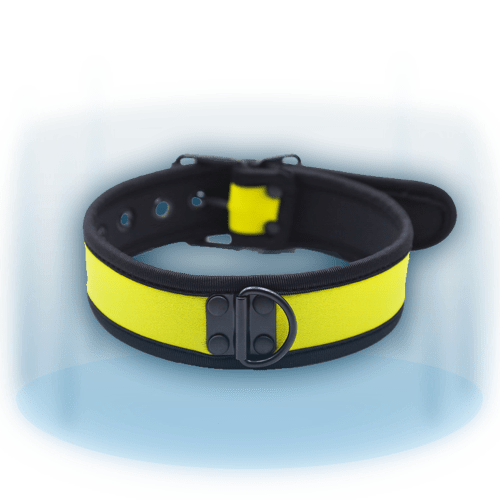 human-puppy-play-collars-min pup play gear collar