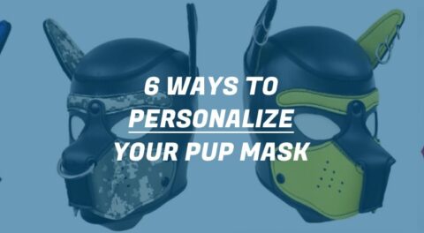 pup play masks personalized