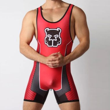 red pup play singlet