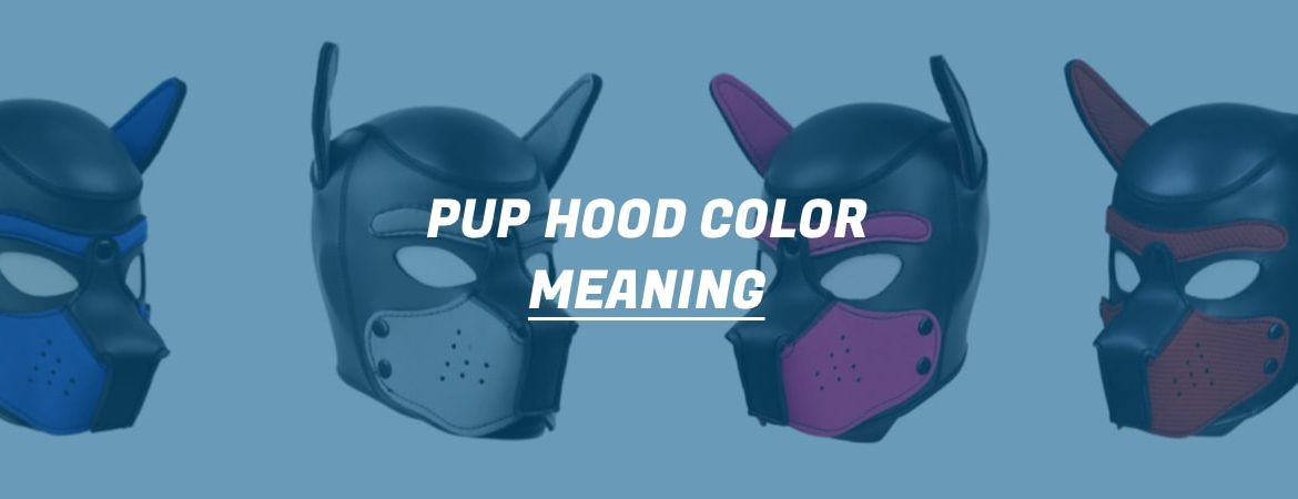 pup hoods in different colors