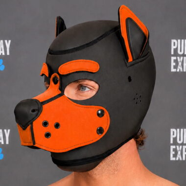 GB Neoprene Puppy Hood - Blaze Orange