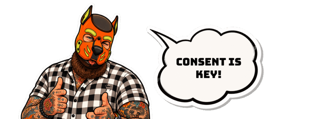 Consent is key in pup play